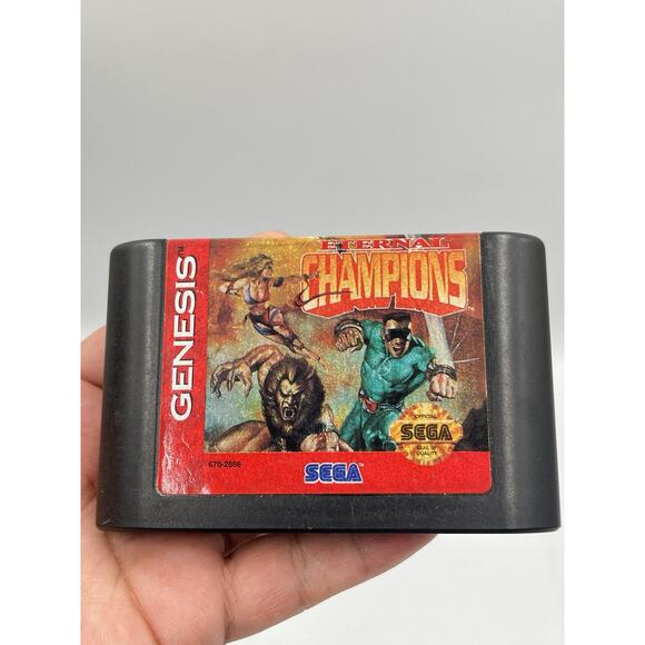 Eternal Champions - Sega Genesis - Cart Only Tested - Picture 1 of 5